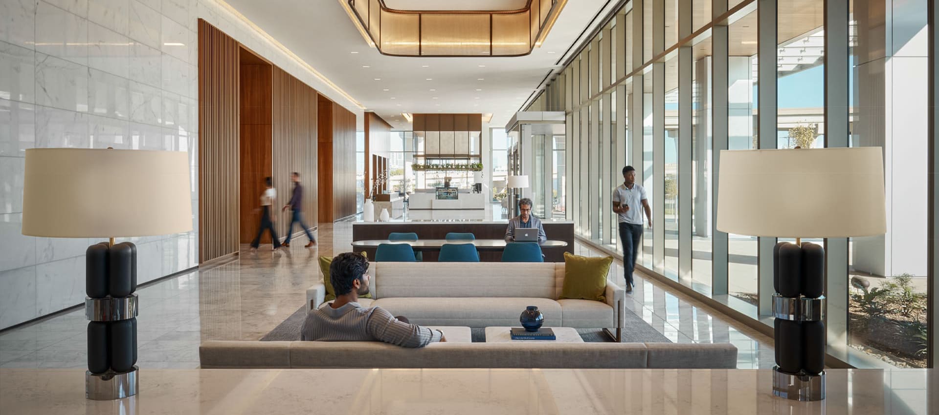 Ryan Tower, Ryan Tower Lobby Long-View